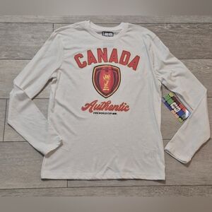 FIFA 2026 World Cup Men's Canada Authentic Long Sleeve Shirt.